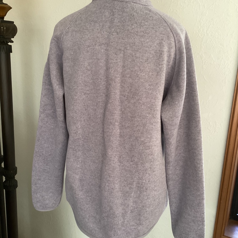 Eddie Bauer Lavender Purple Wine Stretch Long Sleeve Full Zipp - Picture 4 of 7